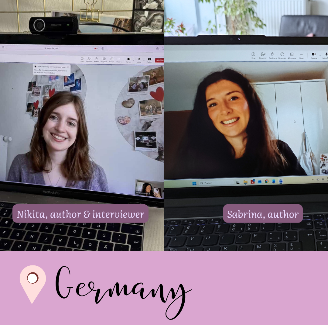 Interview German author Sabrina