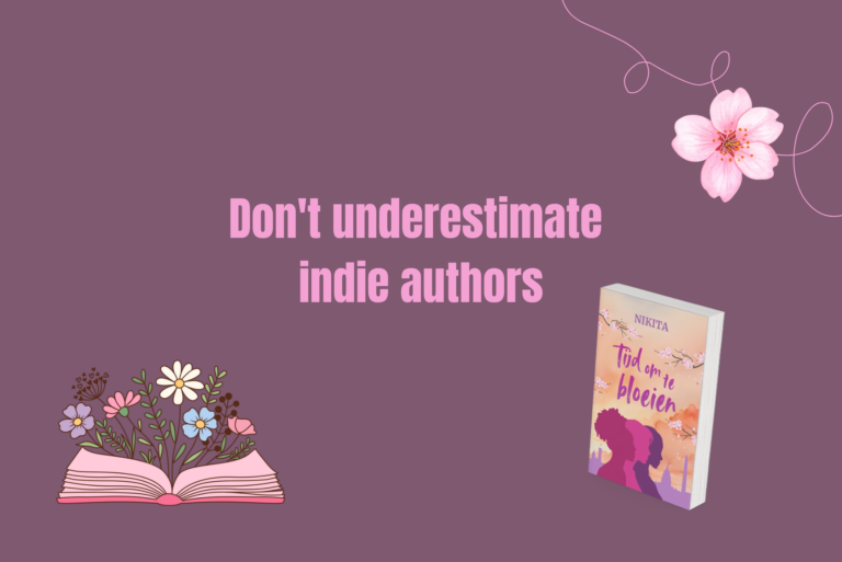 Don't underestimate indie authors