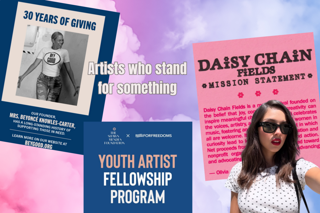 Artists who stand for something